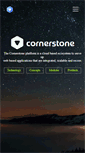 Mobile Screenshot of cornerstoneplatform.com